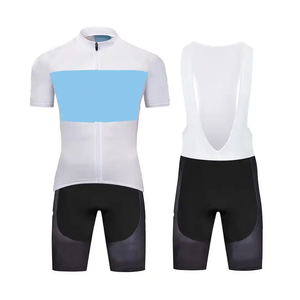 Quick Dry Breathable Sublimation Jersey Anti Shock Gel <b>Shorts</b> Sets Custom Logo Design <b>Cycling</b> Uniform Set - Product Image 1