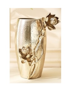 Wholesale Best Quality Customized Decorative Brass <b>Copper</b> Metal Flower <b>Vase</b> Handmade Aluminum with Polish Direct Manufacturer - Product Image 5