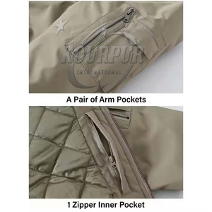 2025 populaire personnalisable Logo Varsity Jacket pour hommes conception respirante pour l'hiver taille XL nouvellement arrivé veste professionnelle - Product Image 5