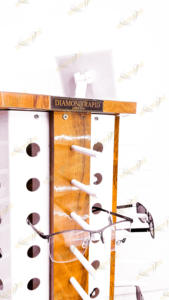 Recién llegado, pantalla óptica de madera Premium, soportes para gafas, atractivo Visual óptimo, madera Premium - Product Image 2