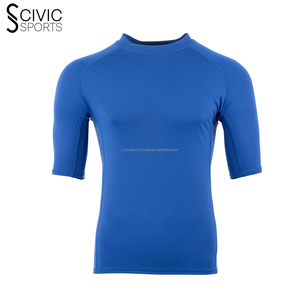 Durable Nylon Polyester MMA Rash Guard with Wicking Moisture & UV Protection for All Sports - Product Image 4
