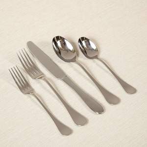 Juego de Cubiertos de Acero Inoxidable Pulido Espejo, Juego de 5 Piezas, Accesorios Ecológicos para Mesa de Fiesta de la India - Product Image 6