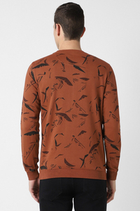 Sudaderas personalizadas con estampado térmico de manga larga 100% algodón servicio OEM venta al por mayor sudaderas transpirables con cuello redondo para hombres - Product Image 2