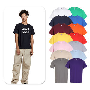 Camiseta de Hombre de Alta Calidad, 100% Algodón, Tejido Sólido, Suave y Cómoda, Corte Holgado, Colección de Verano - Product Image 4