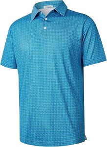 Polos OEM para hombre, camisetas de manga corta con cuello clásico y logotipo personalizado, proveedor de uniformes directo de fábrica - Product Image 3