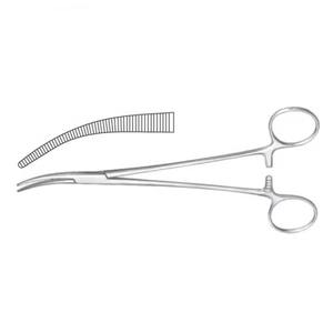 Pinces hémostatiques manuelles Fuchsig, instrument chirurgical en acier inoxydable, instruments médicaux OEM - Product Image 1