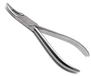 Instruments orthodontiques Pince Weingart longue, modèle fin, instruments orthodontiques dentaires pour pince à double dos - Product Image 1