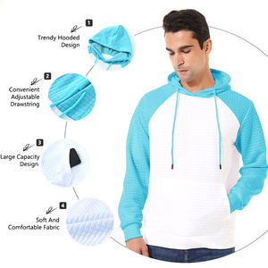 De Buena Calidad Hombres Casual Pullover Sudadera con capucha Manga larga Invierno Fleece Sudaderas y sudaderas - Product Image 6