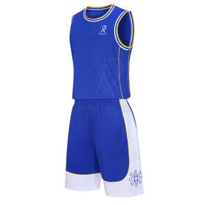 Último estilo transpirable más tamaño verano baloncesto uniforme conjuntos sin mangas - Product Image 2