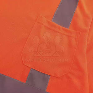 Long Sleeve Waterproof Breathable High Visibility Reflective <b>Shirt</b> for Outdoor <b>Workers</b> with Quick Dry and Customized Options - Product Image 3