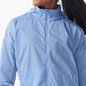 เสื้อแจ็คเก็ตปั่นจักรยานผ้าแคนวาสกันน้ำกันลมสำหรับผู้หญิง ลายปักตัวอักษร น้ำหนักเบา เหมาะสำหรับฤดูหนาว - Product Image 3