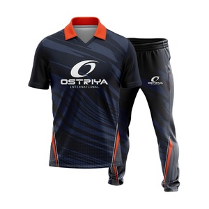 Top Seller Men's Half Sleeve <b>Cricket</b> Shirt Pants Set <b>Full</b> Sublimation Uniform Available All Sizes Latest Design Best Price - Product Image 1