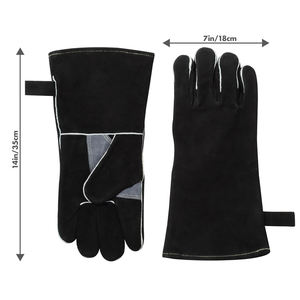 Gants de soudage en cuir de qualité supérieure, tendance, durables, avec écran tactile et protection thermique pour une utilisation en extérieur, pour soudeurs TIG/MIG - Product Image 5