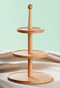 ชั้นวางคัพเค้กไม้แบบหลายชั้น |   งานฝีมือคุณภาพพรีเมียม |   โรงงานขายส่งจำนวนมาก - Product Image 2