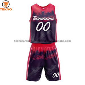 Nouveaux ensembles d'uniformes de basket-ball de sublimation de produit chaud nouveaux maillots et shorts de basket-ball d'entraînement de vêtements de sport entretenus par OEM - Product Image 6