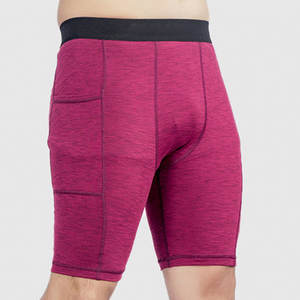 Pantalones cortos de compresión para hombre a precio asequible, ropa de Gimnasio totalmente personalizada, pantalones cortos de compresión transpirables de alta calidad - Product Image 1