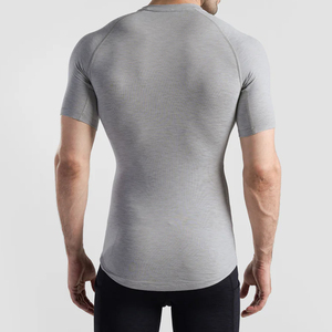 <b>Compression</b> <b>Shirts</b> MMA Rash Guard Breathable Quick Drying <b>Compression</b> <b>Shirts</b> <b>Men</b> Fitness Gym Bodysuit Spandex Nylon - Product Image 2