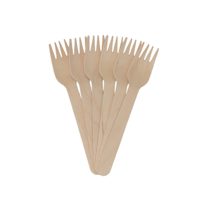 Vajilla de bambú establecida Cuchillo y tenedor Cuchara Cubiertos de bambú, Utensilios de bambú desechables Juego de cubiertos - Product Image 3