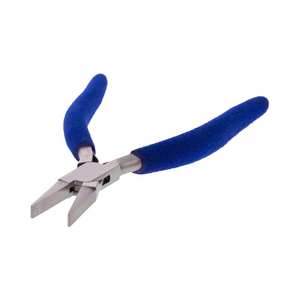 Flat <b>Nose</b> Pliers Smooth Jaws Wire Craft & Jewelry Straightening Pliers with <b>Long</b> Handle DIY Jewellery Jewelry Making Tools - Product Image 1