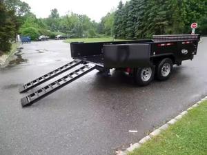 รถเทรลเลอร์ไฮดรอลิก4ล้อ3-10ตันรถเทรลเลอร์สำหรับการเกษตรฟาร์ม - Product Image 2