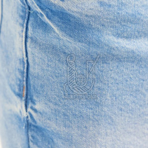 Pantalons en jean droits pour hommes, vente chaude, fabrication en usine, été, uni, respirant, 100% coton, vente en gros, haute qualité - Product Image 5