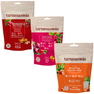 Poudre de Superfruits Complément Alimentaire Mélange pour Boisson Camu Camu Poudre de Noix du Brésil Boisson Végétale Bien-être à Base de Lait - Product Image 1