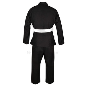 Short professionnel personnalisé en coton Jiu-Jitsu Gi brésilien Logo brodé Service OEM Arts martiaux porter des uniformes en gros - Product Image 6