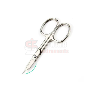 Ciseaux à ongles cuticules beauté fournitures pour ongles manucure ciseaux à ongles cuticules 3 Pc ensemble manucure sourcils et nez cheveux tondeuse à sourcils - Product Image 2