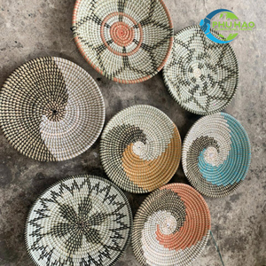 Water Hyacinth 100% Nuevos productos Exportación Productos hechos a mano Cesta colgante de pared con buen precio de la fábrica de Vietnam - Product Image 4