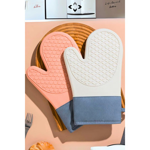 <b>Silicone</b> Oven Mitt-100% Heat Resistant Non-Stick Kitchen Glove 1 Pack - Product Image 4