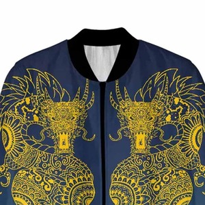 Vestes d'université d'hiver surdimensionnées de haute qualité pour hommes, logo personnalisé imprimé, col montant, style rue haute en vente - Product Image 3