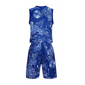 Service OEM Uniforme de basket-ball pour hommes, entièrement personnalisé, respirant, offre spéciale, uniforme de basket-ball tendance avec un nouveau style - Product Image 3