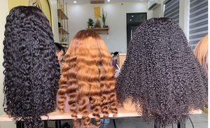 Crépus Bouclés 100% Vierge et Remy Prix de gros Extensions de cheveux humains vietnamiens Perruques et Bundles - Product Image 2