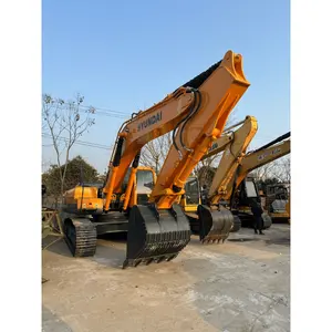 Hyundai 305LC 30 Ton Ore Trench Excavation Excavators Harga Earthmoving Hydraulic Crawler Used Second Hand Large Excavator