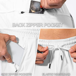 Respirant hommes décontracté Sport survêtement pantalons de survêtement à la mode pantalons de survêtement droit tricoté cheville pantalon à bandes taille moyenne vente chaude - Product Image 6