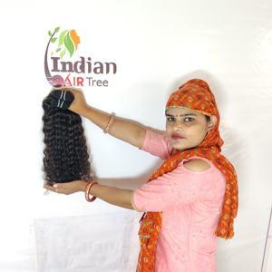 Extensiones de Cabello Humano Virgen Indio de 30 Pulgadas a Precio de Mayoreo, Color Natural Sin Procesamiento Químico, Incluye Tejido para la Venta - Product Image 5