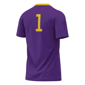 Maillot de football rétro respirant pour hommes avec logo personnalisé 100% polyester Nouveau maillot de football avec logo personnalisé à vendre - Product Image 6