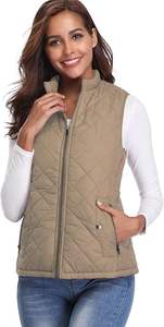 Venta Directa de Fábrica, Chaleco Acolchado con Cremallera Personalizable, Transpirable, de Alta Calidad, Informal, para Hombre, para Invierno, 100% - Product Image 5