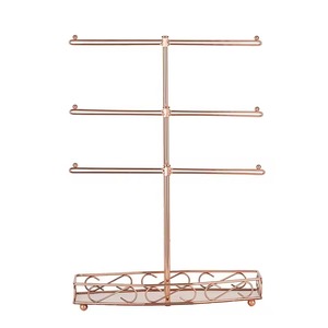 Présentoir à bijoux moderne au design élégant, parfait pour exposer des colliers, des bracelets et des boucles d'oreilles pour la décoration intérieure et le magasin. - Product Image 4