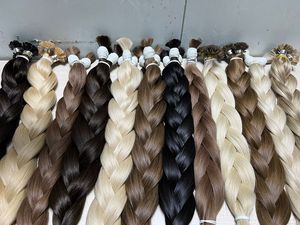 100% naturel vietnamien Super Double dessiné cheveux humains tissage Extension en vrac vague Style matière première numéro de modèle - Product Image 2