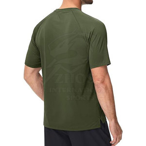 T-shirts pour hommes personnalisés, design optimal, tissu Dry Fit à séchage rapide, coupe athlétique confortable pour les hommes. - Product Image 2