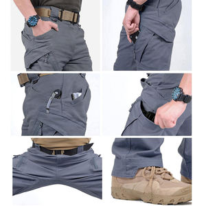 โลโก้ที่กําหนดเองที่ขายดีที่สุดกางเกงคาร์โก้แห้งเร็วกางเกงออกกําลังกายกีฬาผู้ชายกางเกงคาร์โก้คุณภาพสูง - Product Image 4