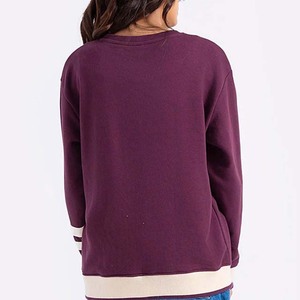 Sudaderas personalizadas para mujer, pulóver, ropa de mujer, sudaderas con capucha, ropa, ropa, sudadera de invierno de algodón de dos colores - Product Image 3