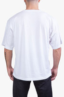 T-shirt court pour homme en jersey respirant, 100% coton, 220g, imprimé sérigraphié, style streetwear vintage, coupe oversize, grandes tailles