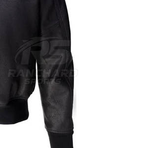 Blouson aviateur en cuir élégant, confortable, classique, à porter au quotidien, blouson aviateur en cuir moderne, tendance, doux, vêtement de mode - Product Image 6