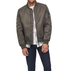 แจ็กเก็ตบอมเบอร์สำหรับผู้ชายเสื้อบอมเบอร์กันลมใส่ตามท้องถนน - Product Image 1