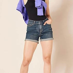 Shorts en jean légers pour femmes, pour l'extérieur, à prix raisonnable, dernier design, fabrication en usine - Product Image 4