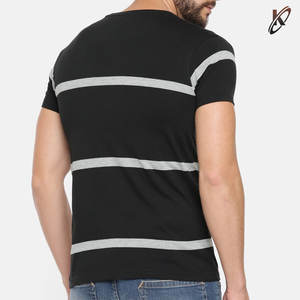 T-shirt de qualité supérieure pour hommes T-shirt léger T-shirt de couleur unie Vêtements décontractés Chemises pour adultes - Product Image 3