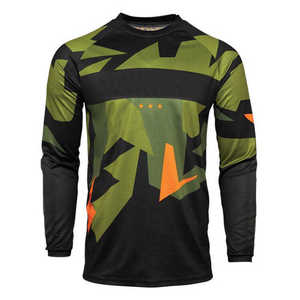 Camiseta transpirable de carreras estilo Motocross para hombre, ropa de equipo con logotipo personalizado, ropa deportiva directa de fábrica a granel al por mayor - Product Image 3