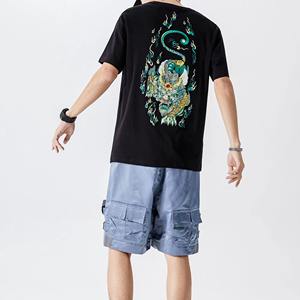 100% polos personnalisés pour hommes en coton biologique avec uniforme à manches courtes broderie de logo personnalisé polos pour hommes - Product Image 2